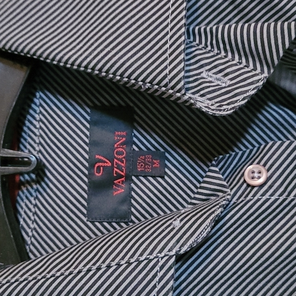 Vazzoni Men's Dress Shirt NWOT